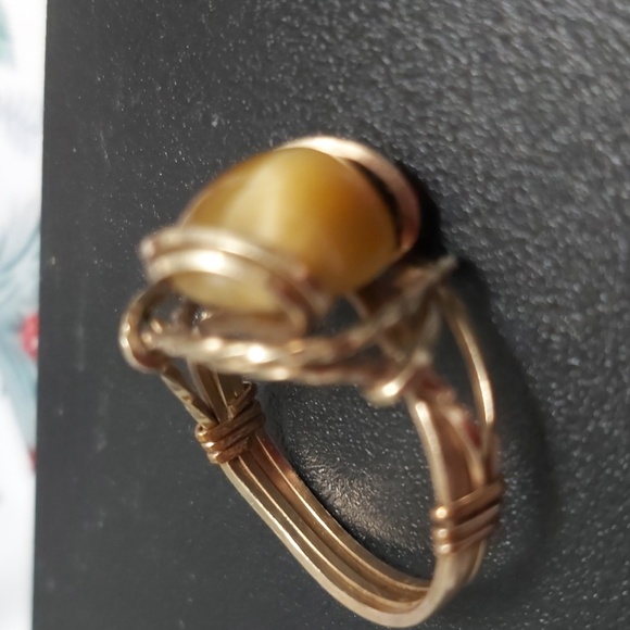Tiger Eye ring - Picture 4 of 7